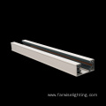 4 wires surface mounted pendant LED track Lighting Rail System